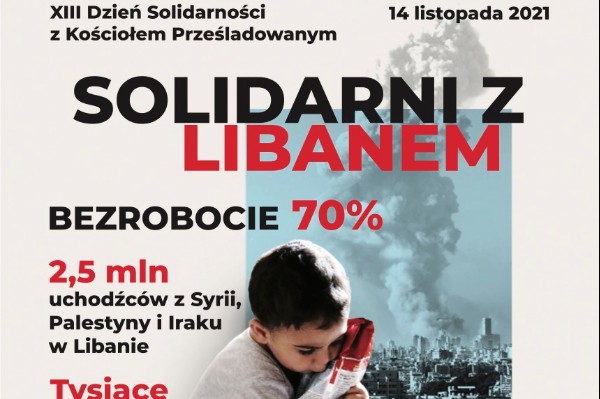 14 listopada 2021 r. - XIII Dzień Solidarności z Kościołem Prześladowanym